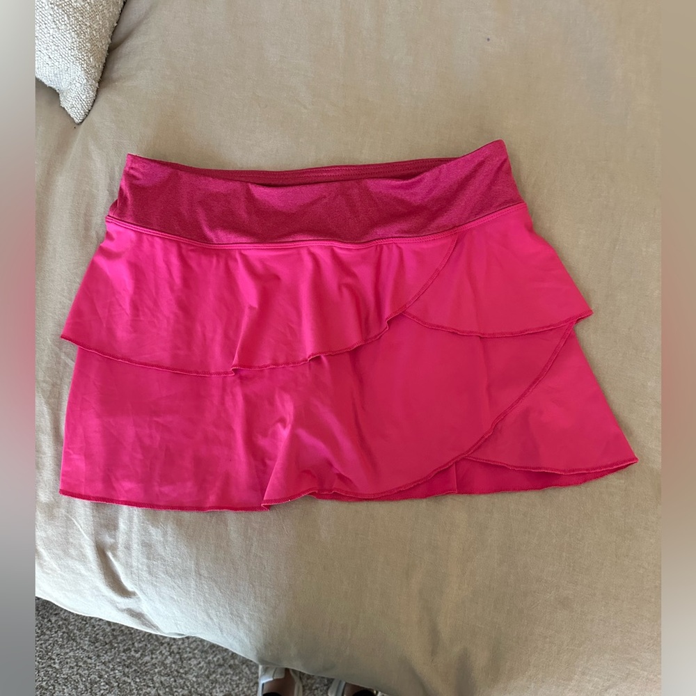 HIND Tennis Skirt - Pink Ruffle